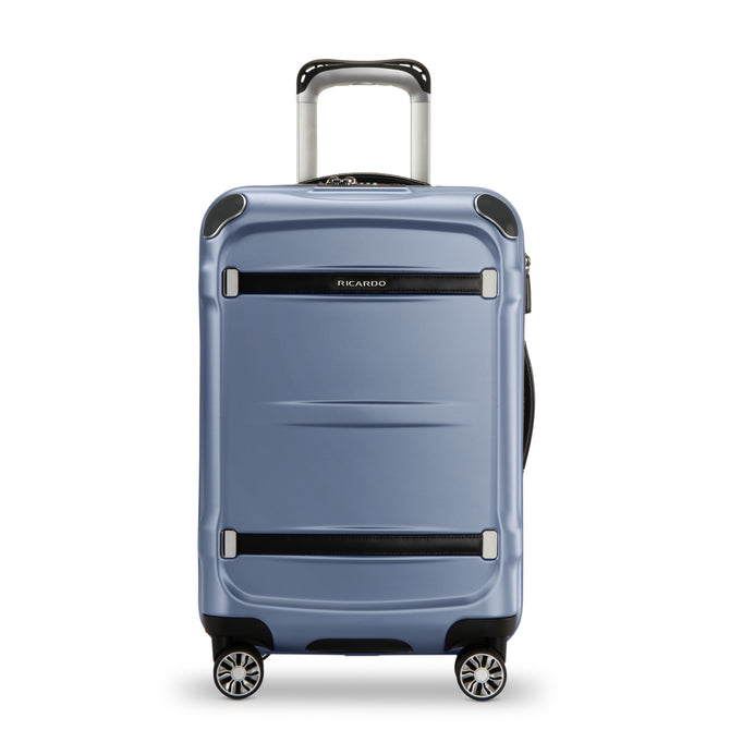 variant:45220052238528 RBH Rodeo Drive 2.0 Hardside Carry-On Spinner Luggage Silver Blue