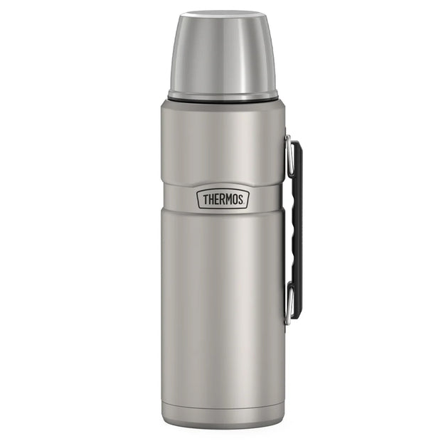 variant:46533190844608 2 L Stainless Steel Beverage Bottle Matte Stainless Steel