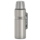 variant:46533190844608 2 L Stainless Steel Beverage Bottle Matte Stainless Steel