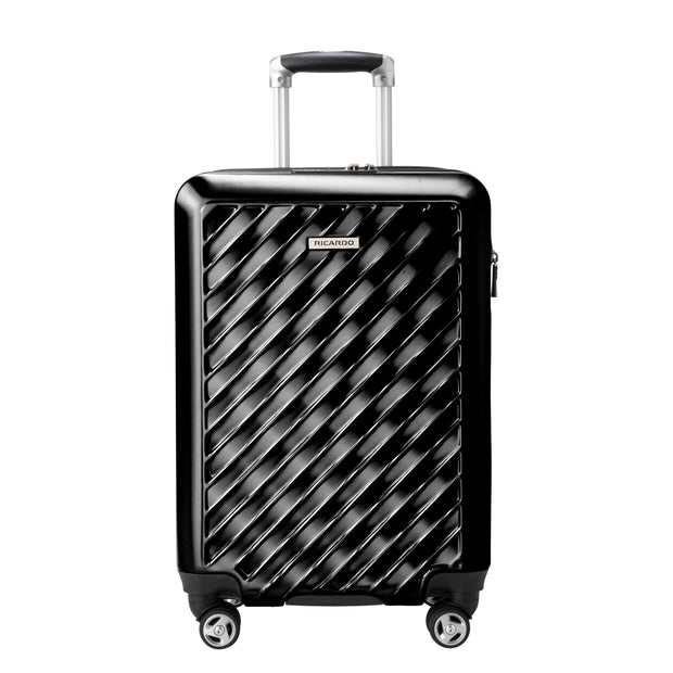 variant:43709068050624 RBH Melrose Hardside Carry-On Spinner Luggage Black