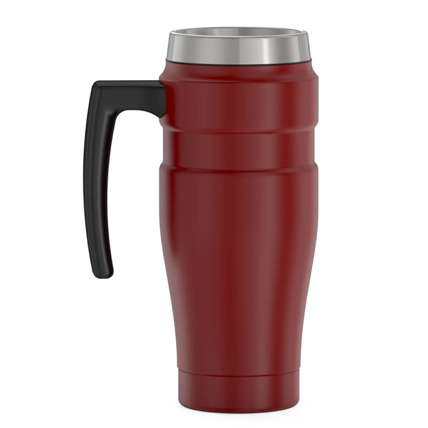 variant:46532961632448 16 oz Stainless Steel Travel Mug Matte Red