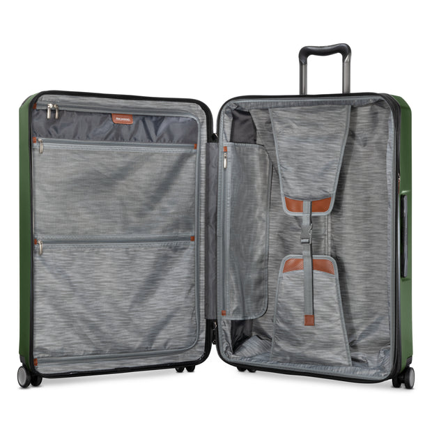 variant:43710649761984 RBH Montecito 2.0 Large Checked Spinner Luggage Graphite