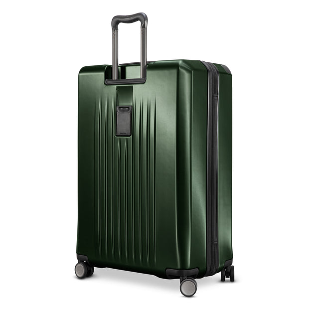 variant:43710649794752 RBH Montecito 2.0 Large Checked Spinner Luggage Hunter Green