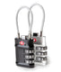 Set of 2 TSA Accepted Cable Locks