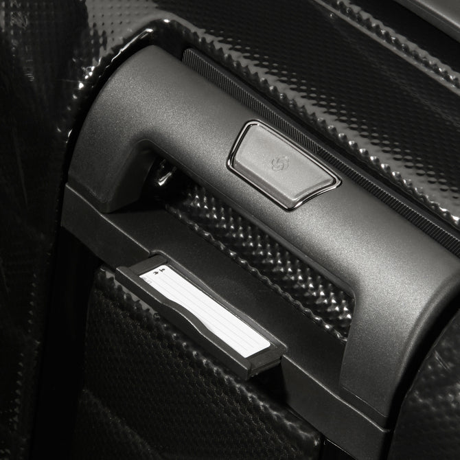 variant:44550608191680 Samsonite Proxis Large Checked Spinner Black