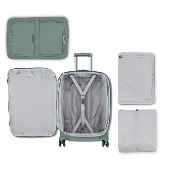variant:44551853670592 Samsonite Elevation Plus Carry-On Softside Spinner Luggage Green