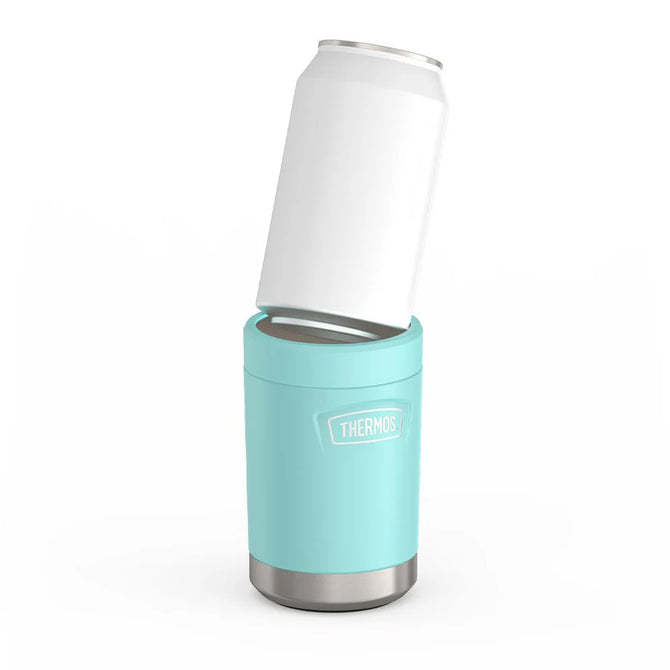 variant:46528941031616 Stainless Steel Beverage Can Insulator Sea Green