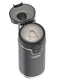 variant:46488643436736 Thermos 18 oz Stainless Steel Kids Water Bottle w/ Spout Lid Granite