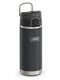 variant:46488643436736 Thermos 18 oz Stainless Steel Kids Water Bottle w/ Spout Lid Granite