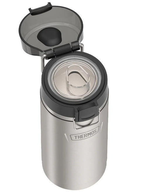 variant:46488629444800 Thermos 18 oz Stainless Steel Kids Water Bottle w/ Spout Lid Stainless Steel