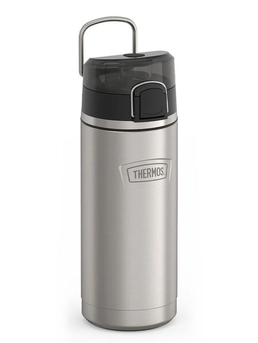variant:46488629444800 Thermos 18 oz Stainless Steel Kids Water Bottle w/ Spout Lid Stainless Steel