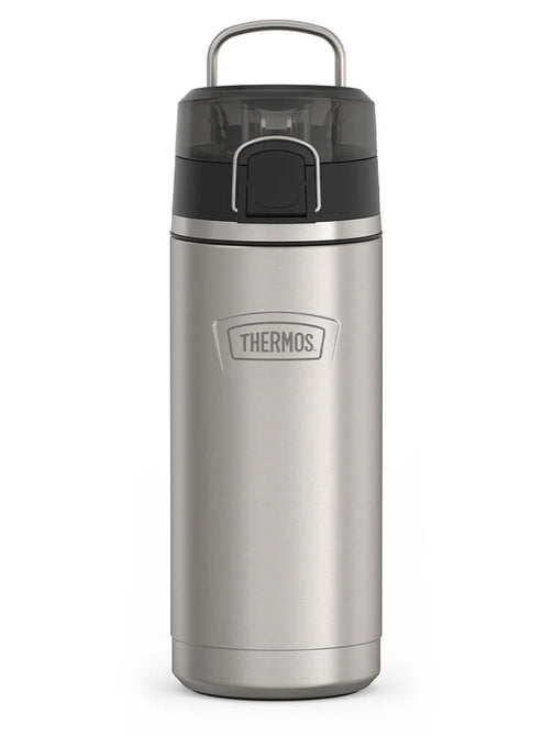 variant:46488629444800 Thermos 18 oz Stainless Steel Kids Water Bottle w/ Spout Lid Stainless Steel
