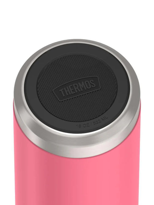 variant:46488643207360 Thermos 18 oz Stainless Steel Kids Water Bottle w/ Spout Lid Pink