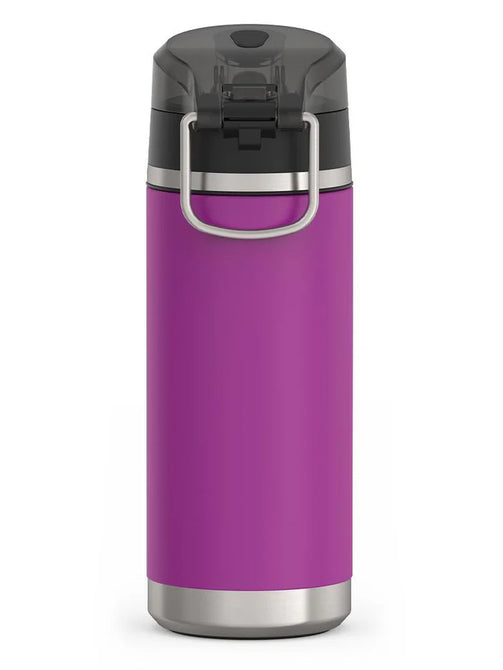 variant:46488642945216 Thermos 18 oz Stainless Steel Kids Water Bottle w/ Spout Lid Plum