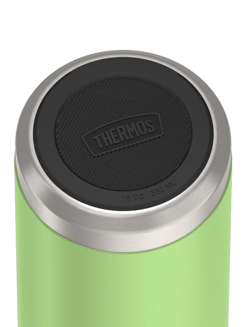 variant:46488643076288 Thermos 18 oz Stainless Steel Kids Water Bottle w/ Spout Lid Lime