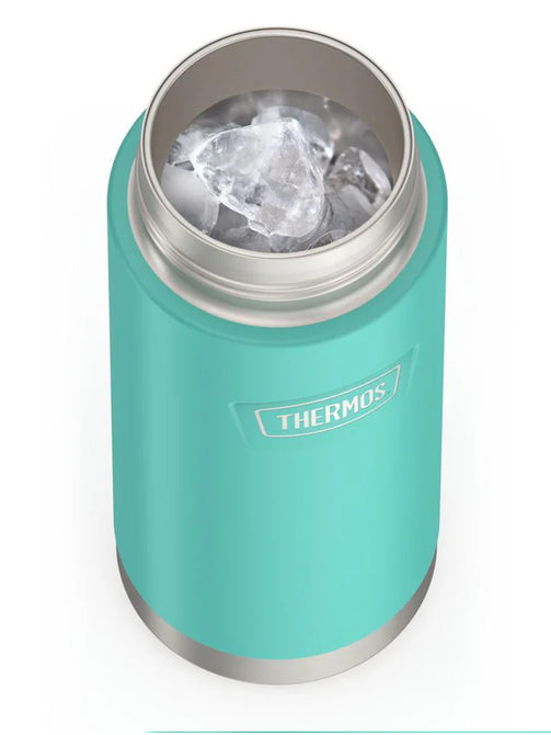 variant:46488643141824 Thermos 18 oz Stainless Steel Kids Water Bottle w/ Spout Lid Seafoam