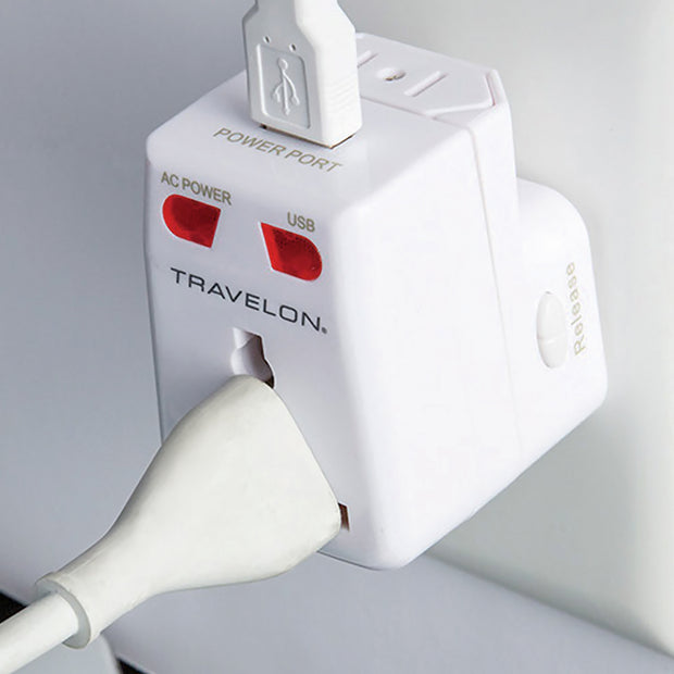 Worldwide Adapter and USB Charger