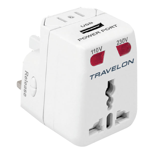 Worldwide Adapter and USB Charger