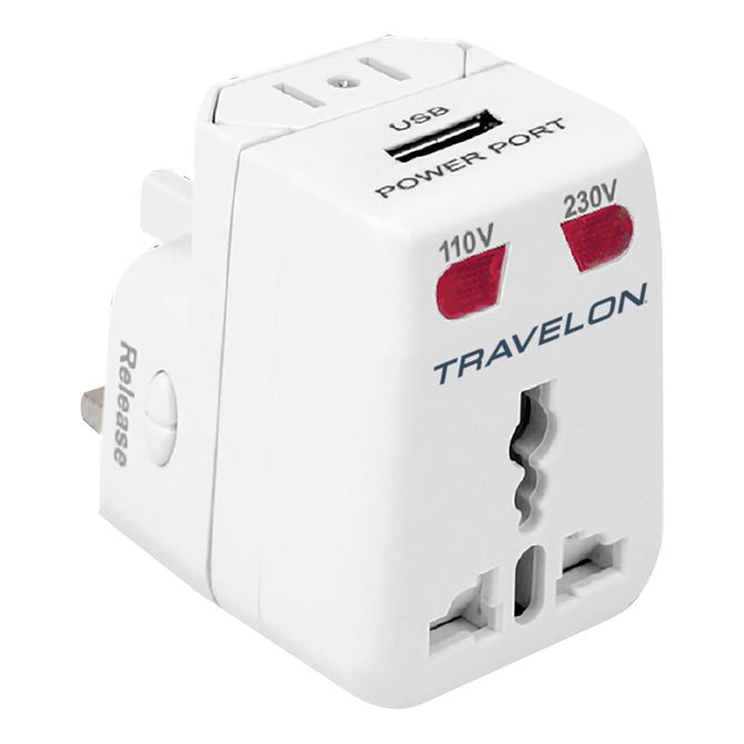 Worldwide Adapter and USB Charger