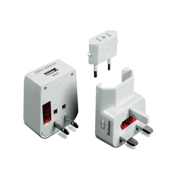 Worldwide Adapter and USB Charger