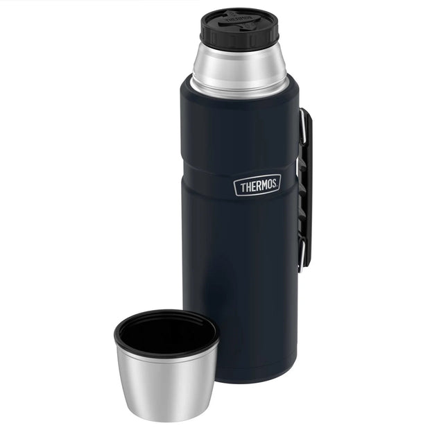 variant:46533190811840 2 L Stainless Steel Beverage Bottle Matte Midnight Blue