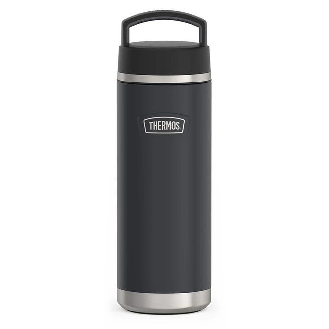 variant:46515266650304 24oz Icon Stainless Steel Water Bottle w/ Screw Top Granite