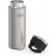variant:46515266617536 24oz Icon Stainless Steel Water Bottle w/ Screw Top Matte Stainless Steel