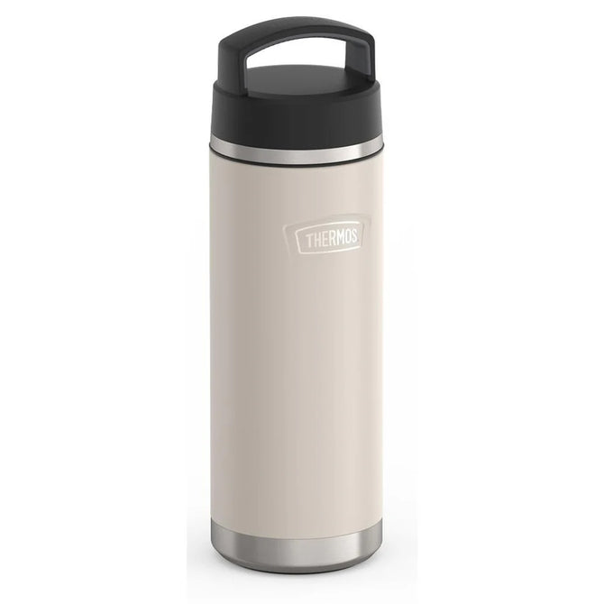 variant:46515269599424 24oz Icon Stainless Steel Water Bottle w/ Screw Top Sandstone