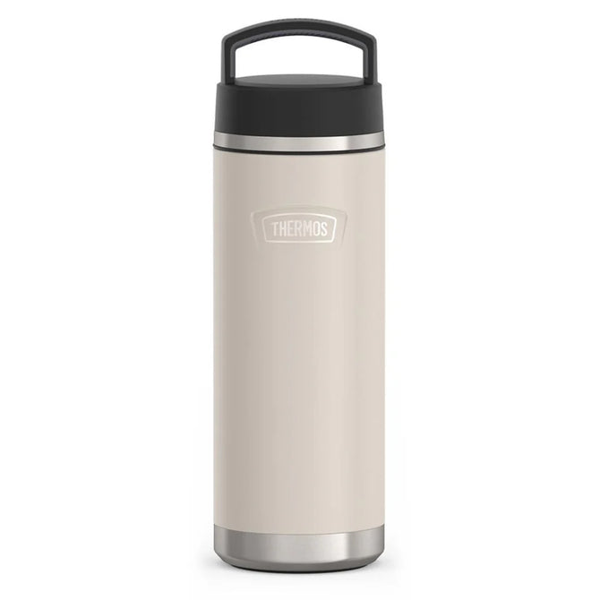 variant:46515269599424 24oz Icon Stainless Steel Water Bottle w/ Screw Top Sandstone