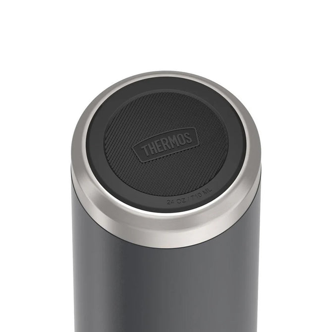 variant:46515266650304 24oz Icon Stainless Steel Water Bottle w/ Screw Top Granite