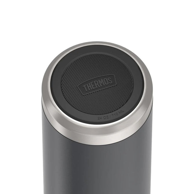 variant:43737238732992 24oz Icon Stainless Steel Water Bottle w/ Spout Granite