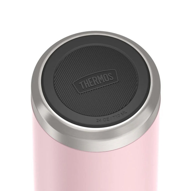 variant:46515668287680 24oz Icon Stainless Steel Water Bottle w/ Spout Pink