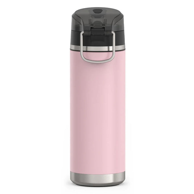 variant:46515668287680 24oz Icon Stainless Steel Water Bottle w/ Spout Pink