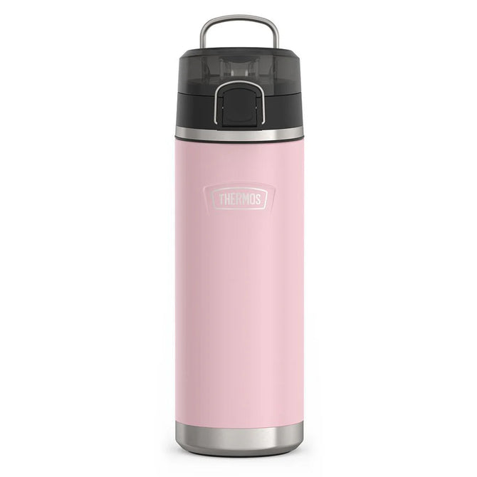 variant:46515668287680 24oz Icon Stainless Steel Water Bottle w/ Spout Pink