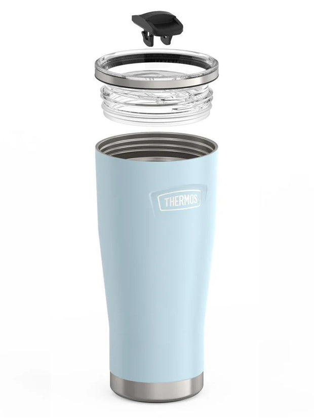 variant:43736988418240 Thermos 24oz Icon Stainless Steel Cold Cup w/ Slide Lock Glacier