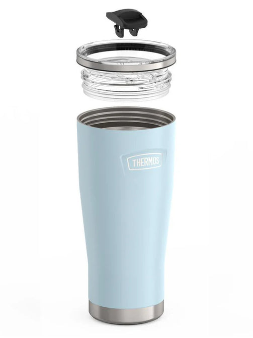 variant:43736988418240 Thermos 24oz Icon Stainless Steel Cold Cup w/ Slide Lock Glacier
