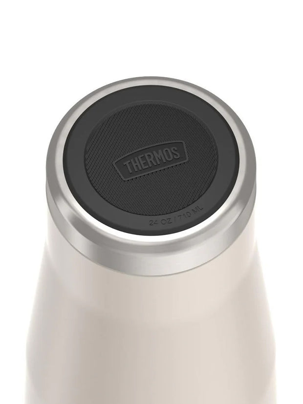 variant:46488538611904 Thermos 24oz Icon Stainless Steel Cold Cup w/ Slide Lock Sandstone