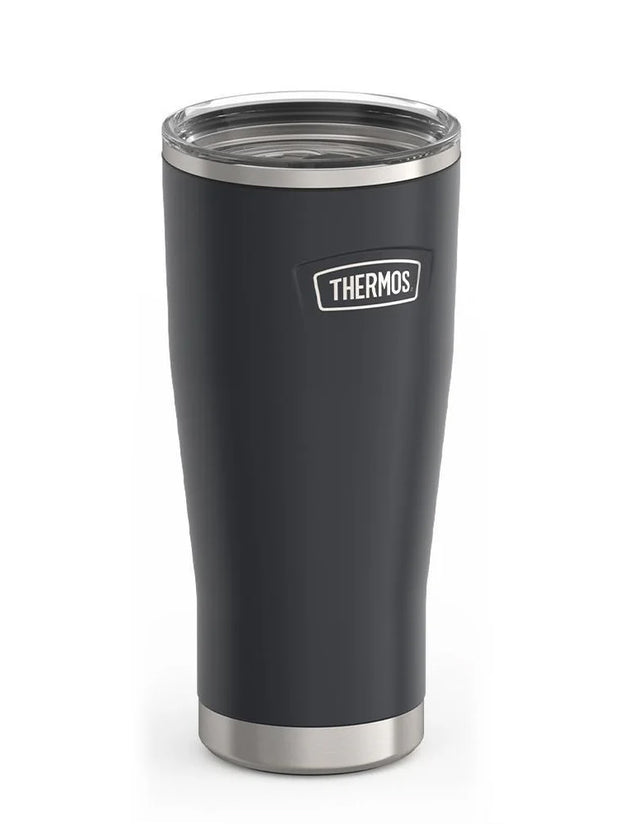 variant:43736988451008 Thermos 24oz Icon Stainless Steel Cold Cup w/ Slide Lock Granite