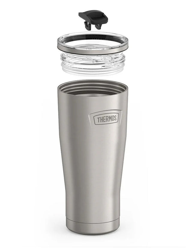 variant:43736988385472 Thermos 24oz Icon Stainless Steel Cold Cup w/ Slide Lock Stainless Steel