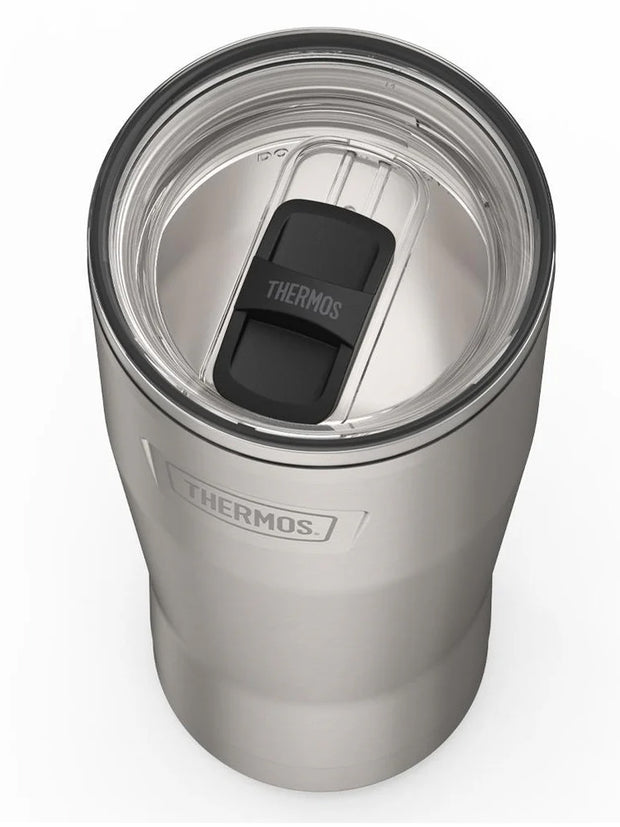 variant:43736988385472 Thermos 24oz Icon Stainless Steel Cold Cup w/ Slide Lock Stainless Steel