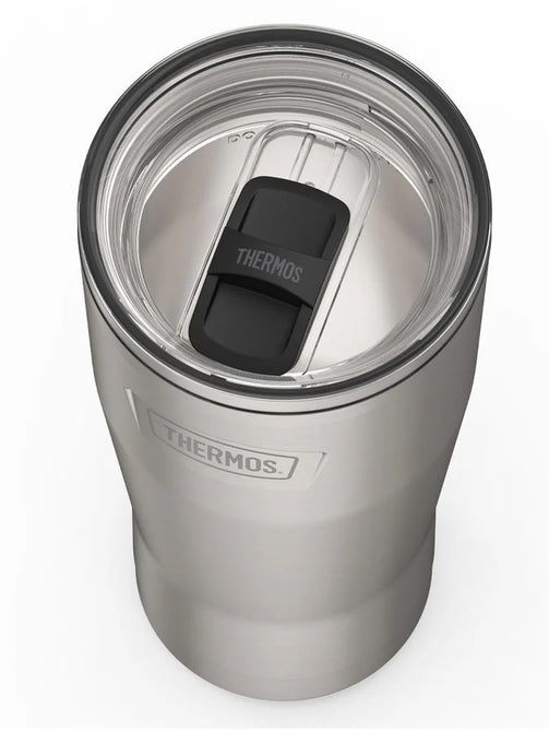variant:43736988385472 Thermos 24oz Icon Stainless Steel Cold Cup w/ Slide Lock Stainless Steel