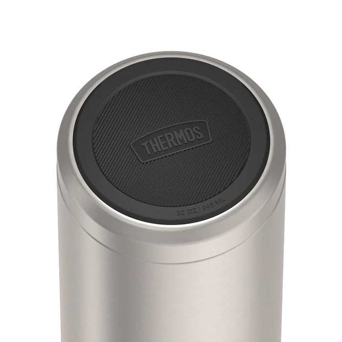 variant:46515459915968 32 oz Stainless Steel Water Bottle w/ Straw Lid Matte Stainless Steel
