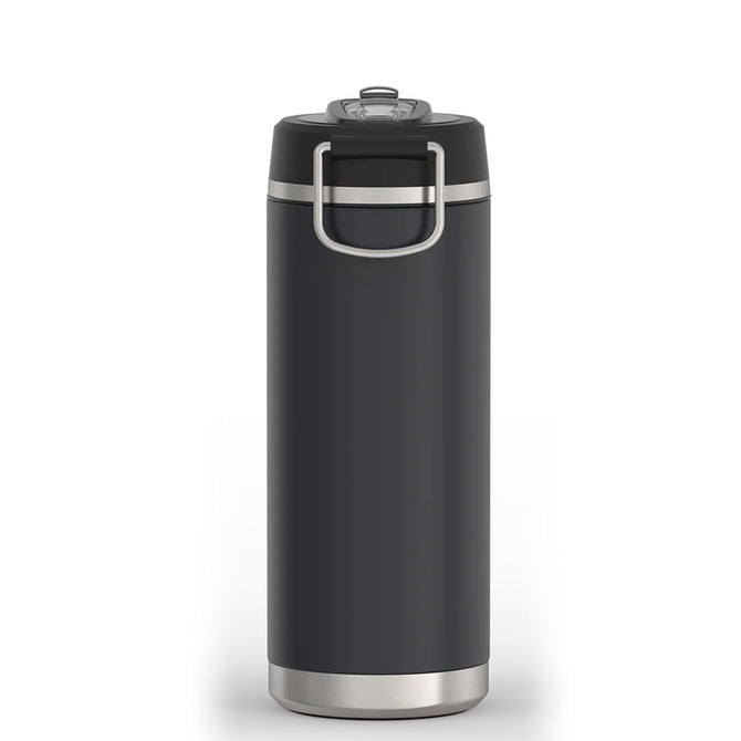 variant:46515459981504 32 oz Stainless Steel Water Bottle w/ Straw Lid Granite