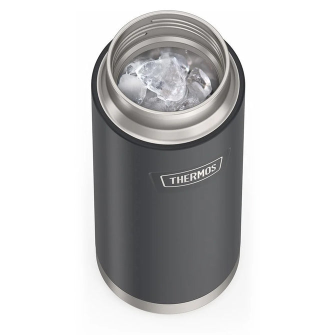 variant:43737225068736 32oz Icon Stainless Steel Water Bottle w/ Screw Top Granite