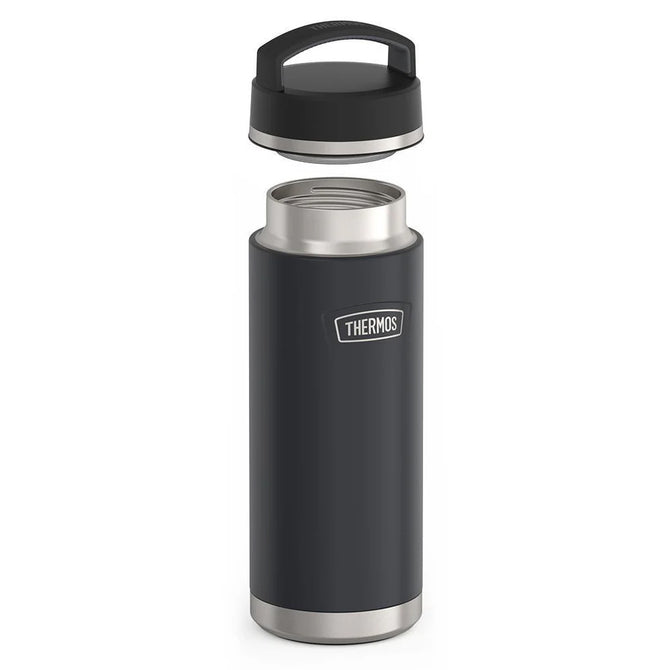 variant:43737225068736 32oz Icon Stainless Steel Water Bottle w/ Screw Top Granite