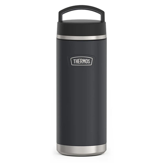 variant:43737225068736 32oz Icon Stainless Steel Water Bottle w/ Screw Top Granite