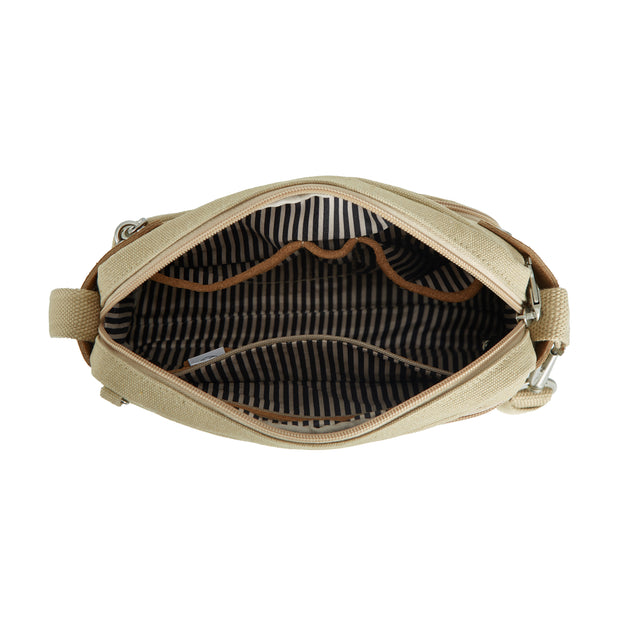 variant:46276542333120 Anti-Theft Heritage Crossbody Natural