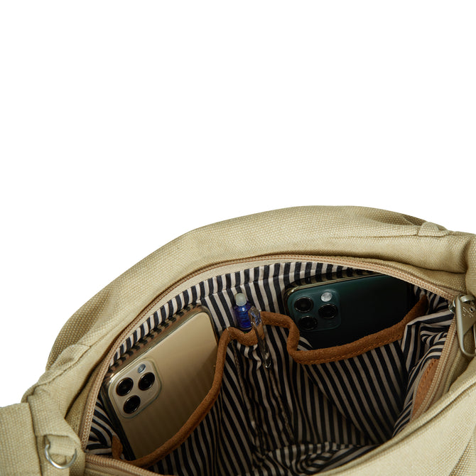 variant: 46276617863360 Travelon Heritage Anti-Theft Hobo Natural