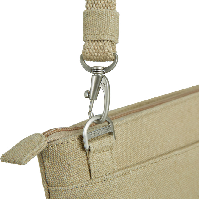 variant:46276674126016 Anti-Theft Heritage Small Crossbody Natural