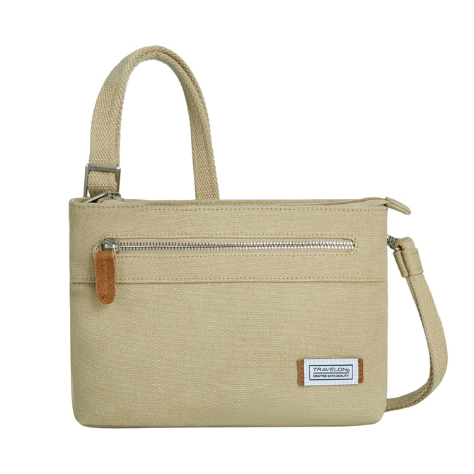 variant:46276674126016 Anti-Theft Heritage Small Crossbody Natural